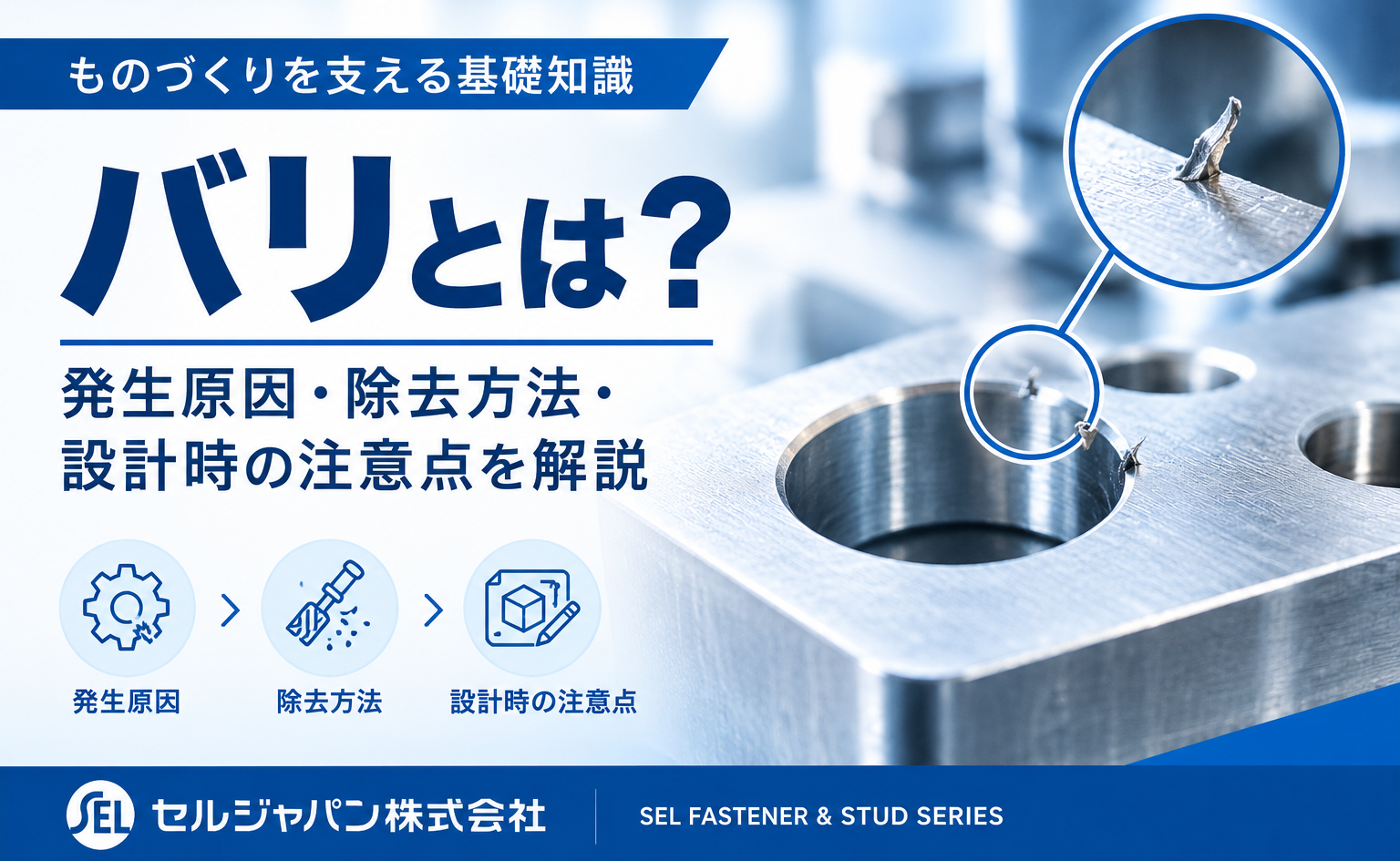 バリとは？板金・金属加工で発生する原因と対策を解説